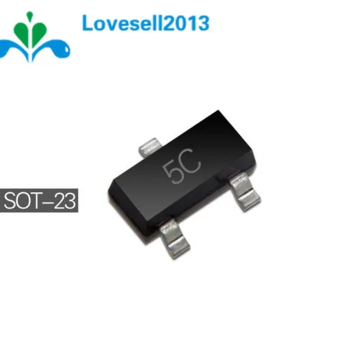 100 шт BC807 40 транзисторы PNP SMD 45V 0.5A SOT23|smd sot23|smd transistor pnpsmd |
