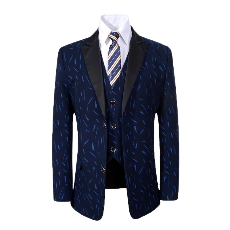 Boys suit 3pcs Kids Wedding Blazer Suit formal Clothing Set Baby costume party dress |