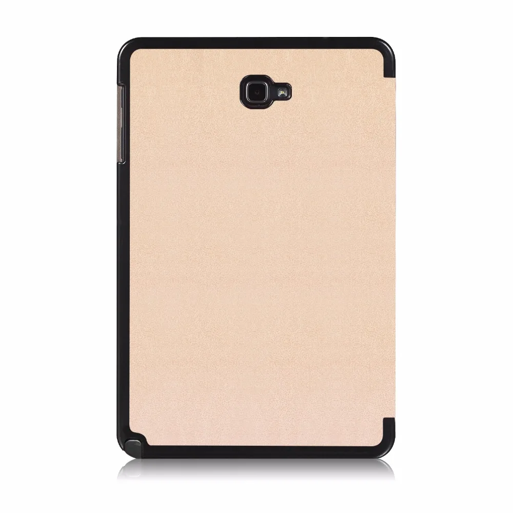 Чехол Smart Case для samsung Galaxy Tab 10 1 2016 S Pen P580 P585 Крышка Тонкий Флип Стенд кожаный чехол