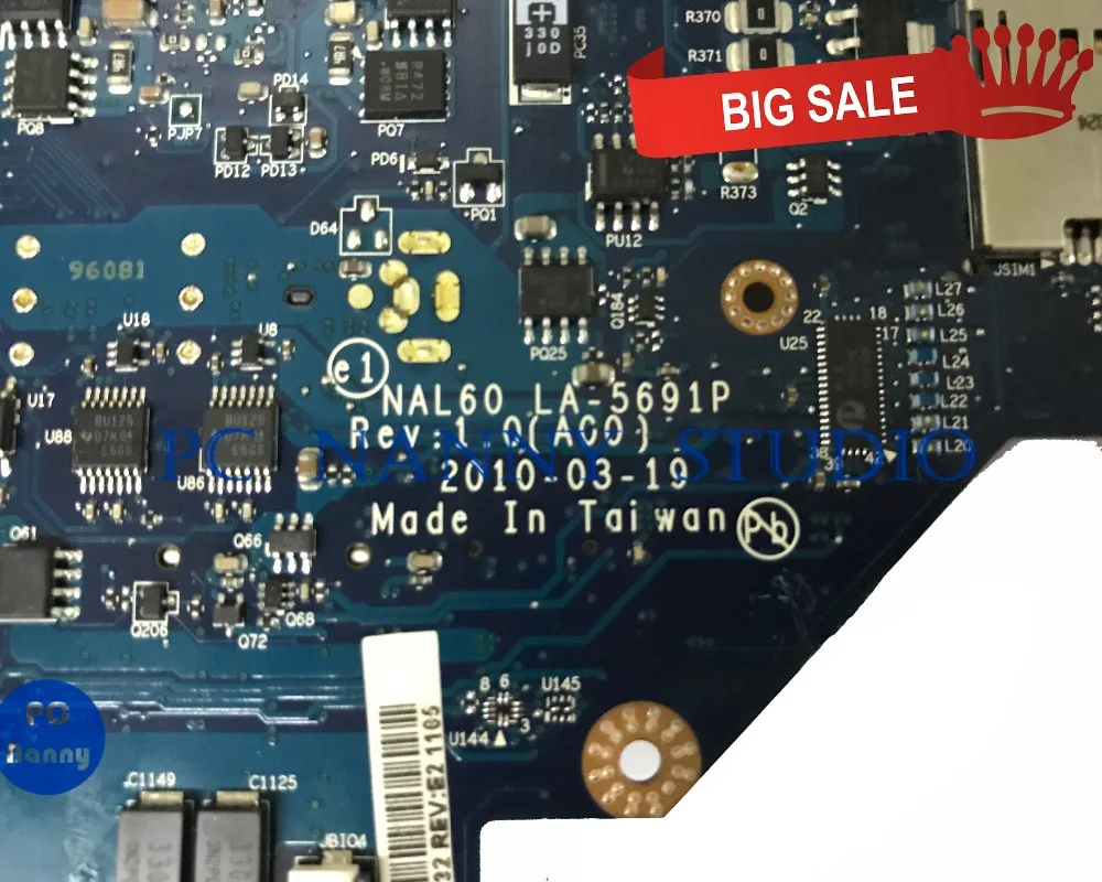 Материнская плата PCNANNY 031NK2 31NK2 для ноутбука Dell Latitude E4310 протестирована и