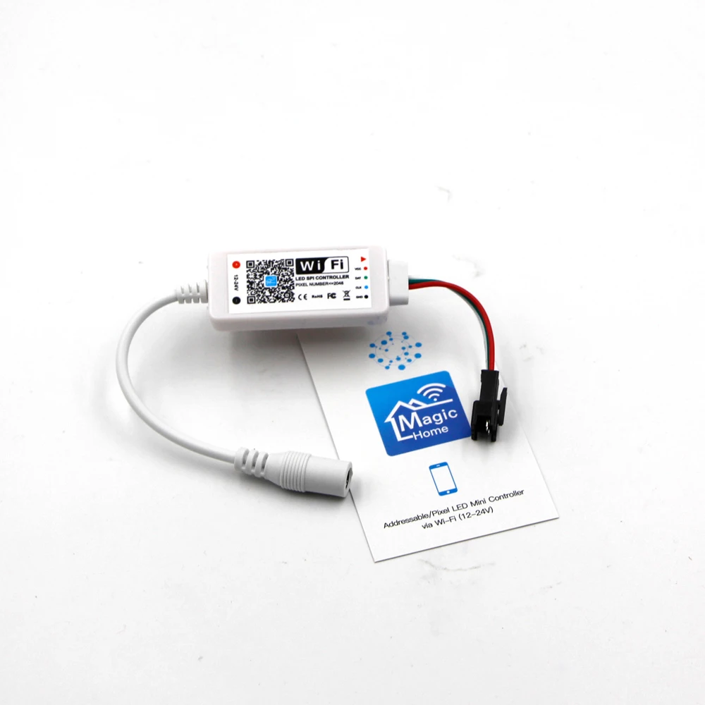Magic home WS2811 LDP6803 SK6812 WS2812B LDP16703 IC Светодиодная лента alexa google wifi Пульт дистанционного