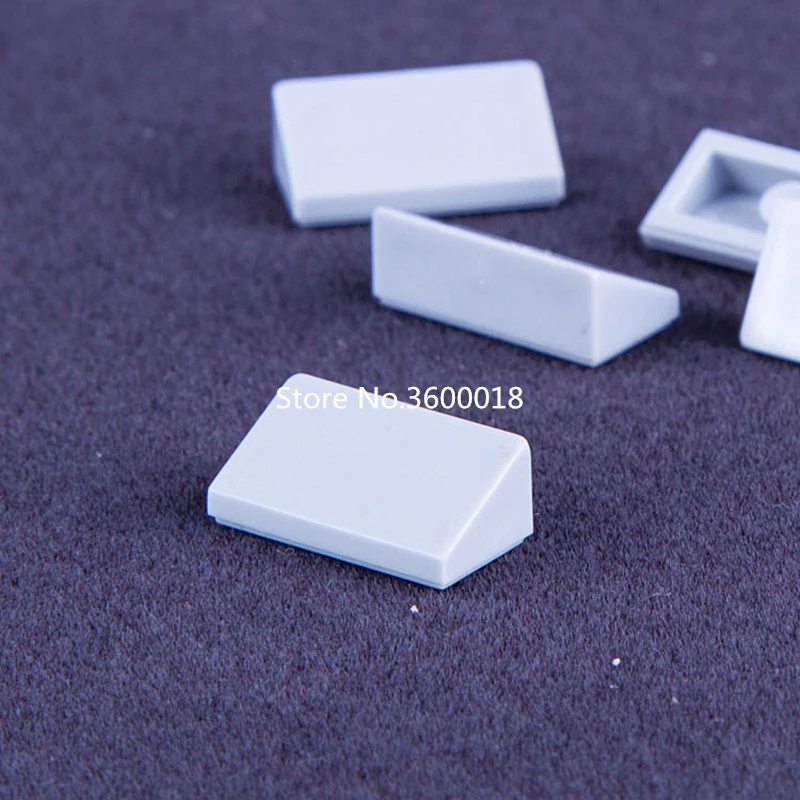 50 шт./лот декоол склон 30 1x2 2/3 совместимый с 85984 MOC кирпичи сделай сам Игрушки