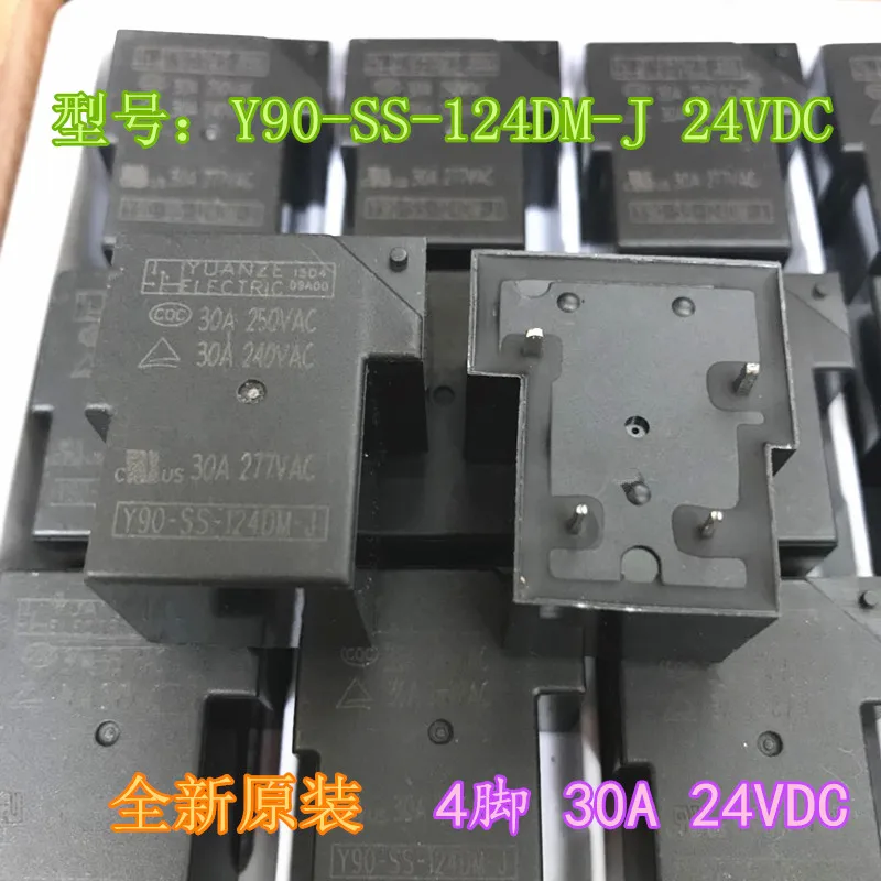 

Y90-SS-124DM-J 4PIN 30A T90-1A-24V-4P