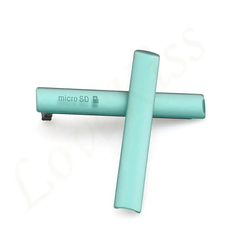 USB Charging Port Slot Dust Cover For Sony Xperia Z3 Compact Micro SD SIM Card Plug mini M55W D5803 D5833 DustProof Case |