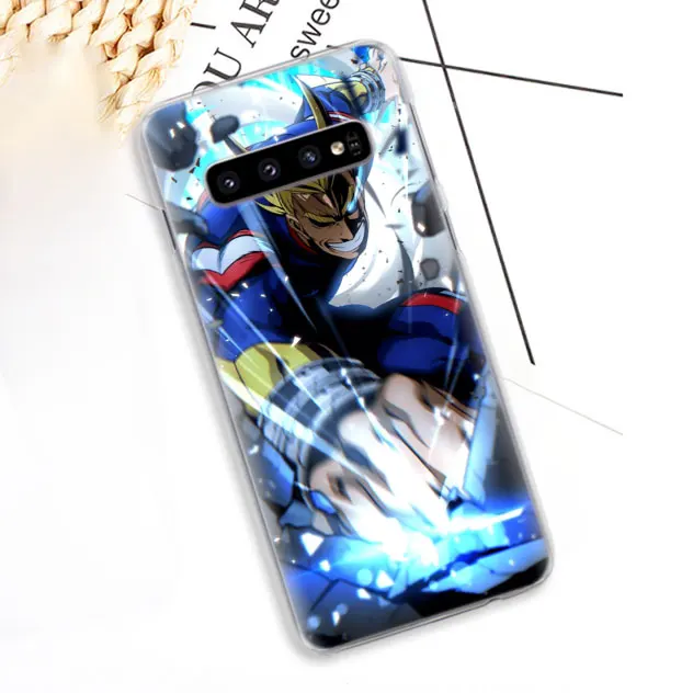 09 Чехол для телефона Boku no My Hero Academy s для samsung Galaxy S10e S10 Plus S8 S9 Plus S6 S7 Edge A40 A50 A70 M20 чехол - Цвет: 09