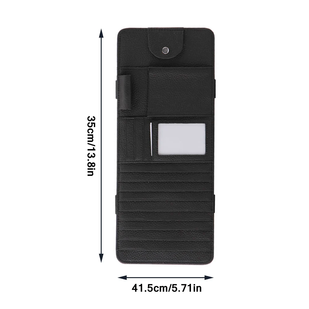 

Car-styling Car Sun Visor Card Package Holder Multifunction In-Car Pocket Organizer Pouch Bag Pocket Auto Tidying Accessories