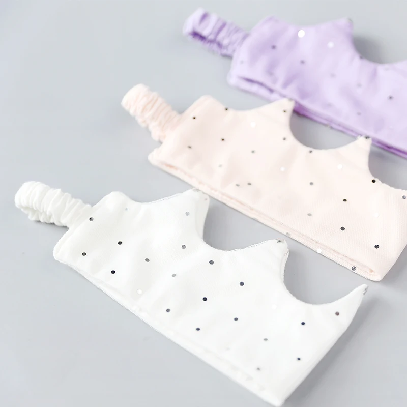 Для волос с короной из хлопка для маленьких девочек головные уборы полная луна