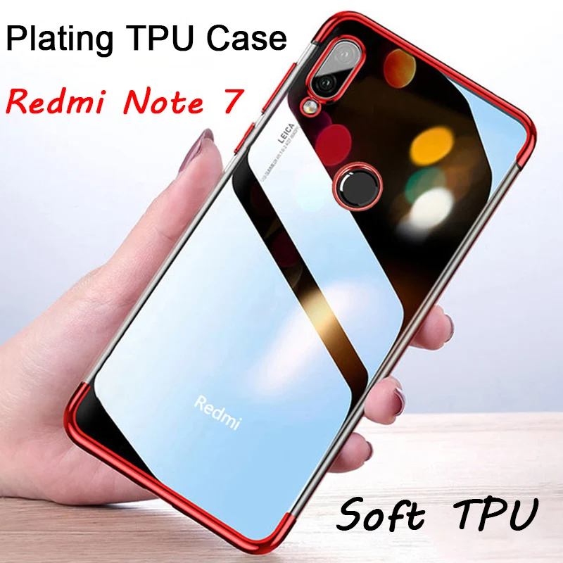 Мягкий силиконовый прозрачный чехол для XiaoMi Mi 9 8 SE A1 A2 Lite RedMi Note 7 6 6A S2 PRO Global Version TPU