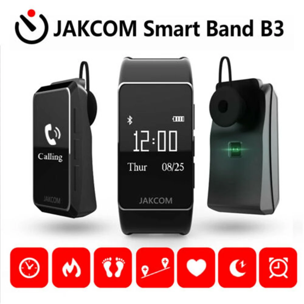 Высокое качество Android Jakcom B3 Смарт часы для спорта здоровья водонепроницаемый