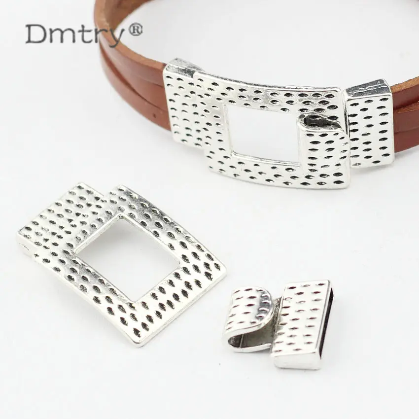 Dmtry 5 комплектов модная Пряжка высокое качество античное серебро ювелирные