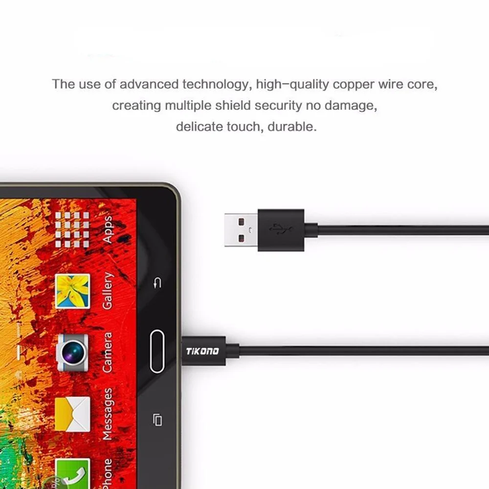 Кабель Micro USB Tikono 5 шт./лот 1 м кабель для синхронизации данных и зарядки телефонов