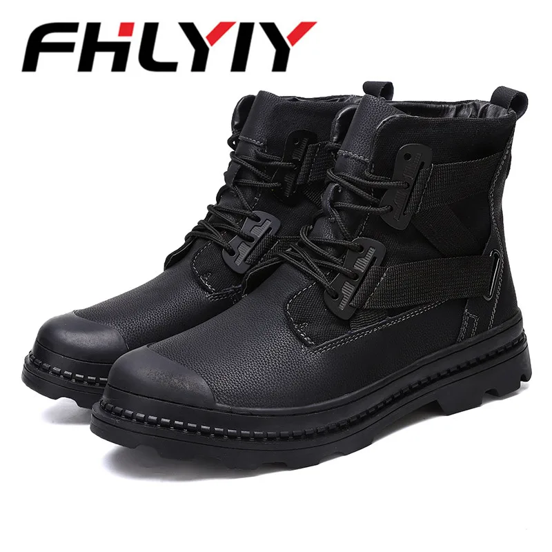 FHLYIY 38-47 Casual Men'S Boots Male Sneakers Snow Cotton Shoes Mens Plus Velvet Thickening Men Warm Outdoor | Обувь