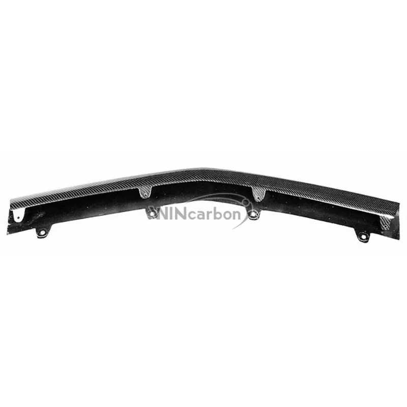 Реальные углеродного волокна Малый передний спойлер Для aftermarket BENZ W204 F/L C63 бампер
