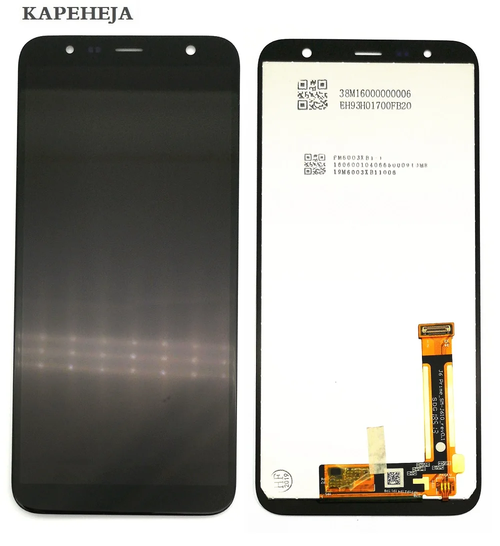 ЖК дисплей 6 0 дюйма для Samsung Galaxy J6 Plus + J610 J610F J610FN с сенсорным экраном и дигитайзером