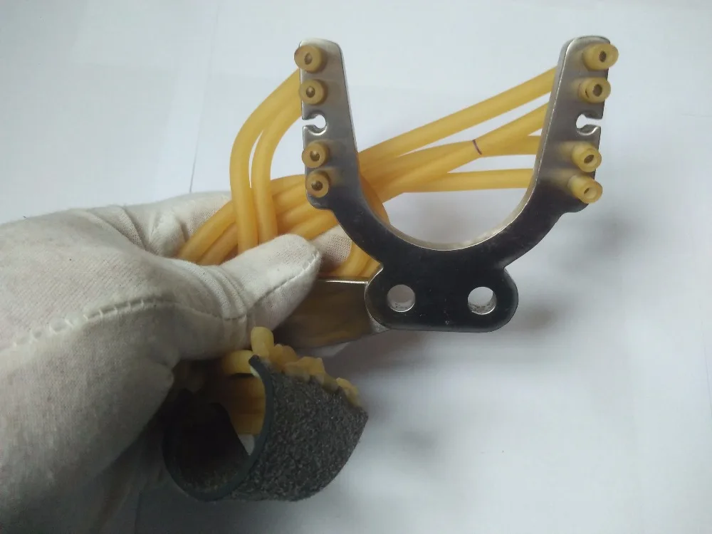 Полированные мини ворота для лука из нержавеющей стали 304 полировка рогатки DIY