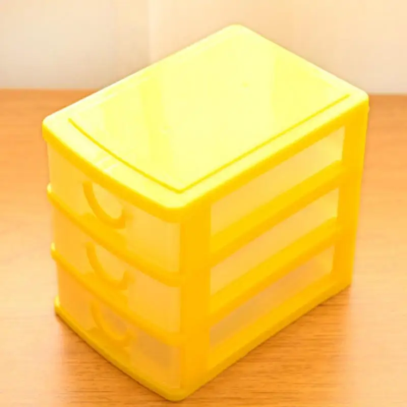 Практичная Съемная DIY Настольная коробка для хранения Прозрачная пластиковая коробка для хранения ювелирных изделий Органайзер держатель Шкафы для мелких предметов