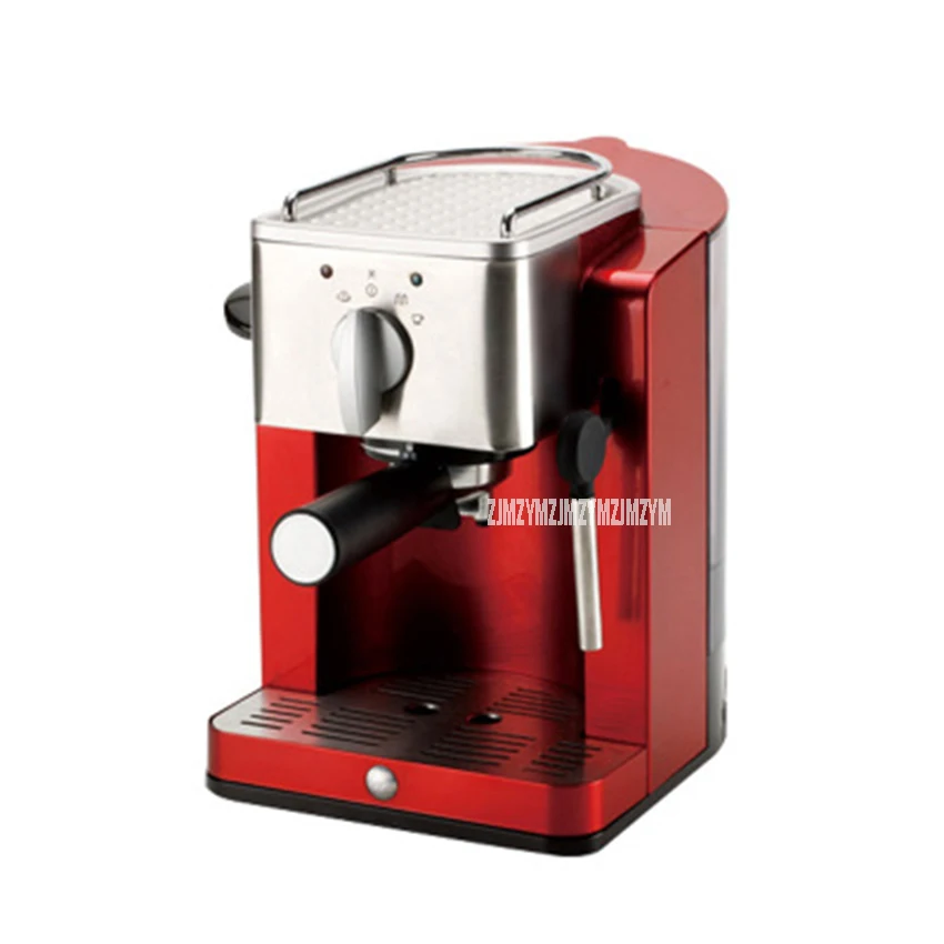 TSK-1827RA 15bar 1.2L Commercial Semi Automatic Espresso Coffee Machine Home Mocha Cappuccino Italian Maker 220V 850W Red | Бытовая