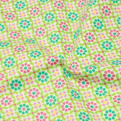 color 13 1 метр цветок плед простой хлопок ткань ручной работы DIY одежды платье детская одежда хлопок T528 - Цвет: color 13