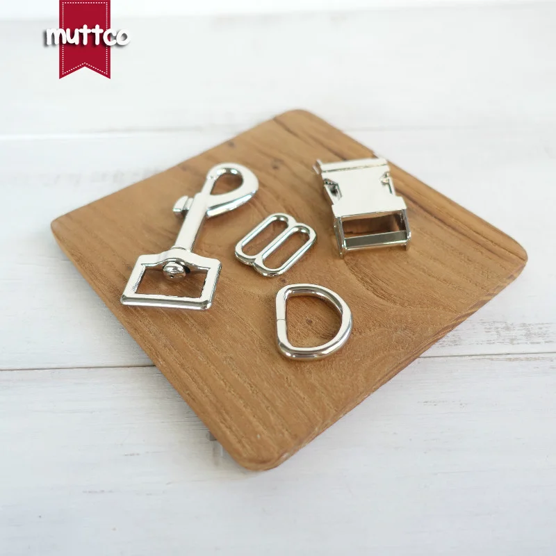 (Металлическая пряжка + настроить пряжки D кольцо металла собака