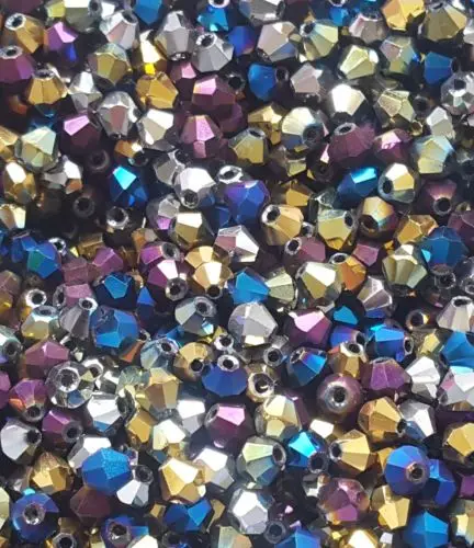 mix color STENYA 6 мм многоцветный Кристалл чешские бусины биконус граненый колье повязка на голову Diy Ювелирные изделия Серьга Brincos браслет Strand - Цвет: mix color