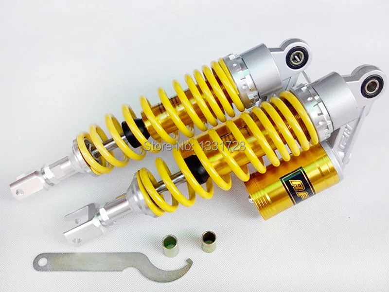 

Yellow RFY air gas 320MM Quad Shock Absorber Fit to honda TRX250R 450R 400ER Quad ATV Go Kart