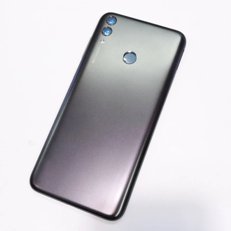100% Оригинальный корпус для Huawei Honor 8C Батарейная дверь пластиковая задняя крышка