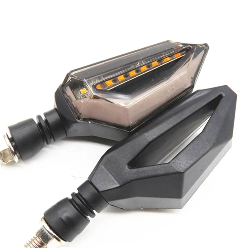 Универсальный светодиодный сигнал поворота для мотоцикла левый и правый