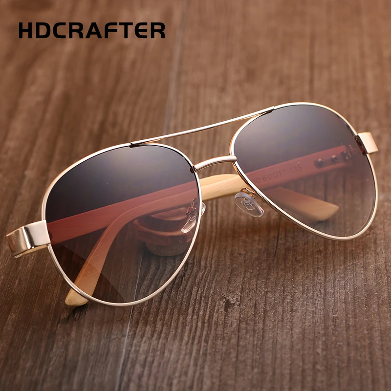 HDCRAFTER бамбуковые солнцезащитные очки, брендовые дизайнерские женские очки с деревянными ножками, оправа из сплава, солнцезащитные очки, очки, UV400 Oculos de sol