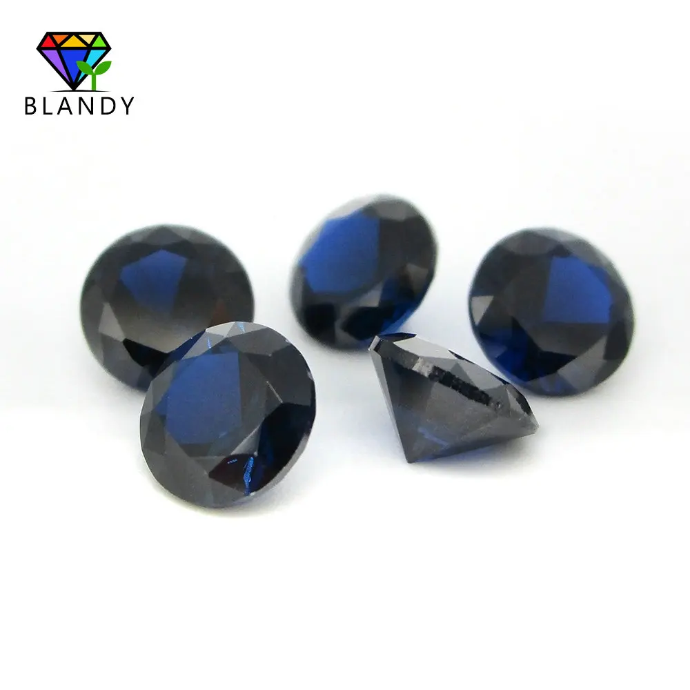 Бесплатная доставка 3 0 ~ 12 мм круглые бусины из синтетических камней 6 россыпью #114