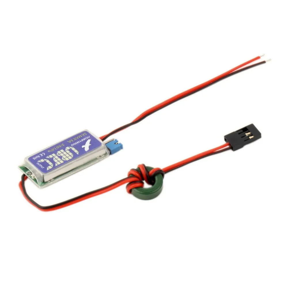 HOBBYWING 5V / 6V RC UBEC 3A Max 5A низкий РЧ шум BEC полное покрытие переключение антипомех
