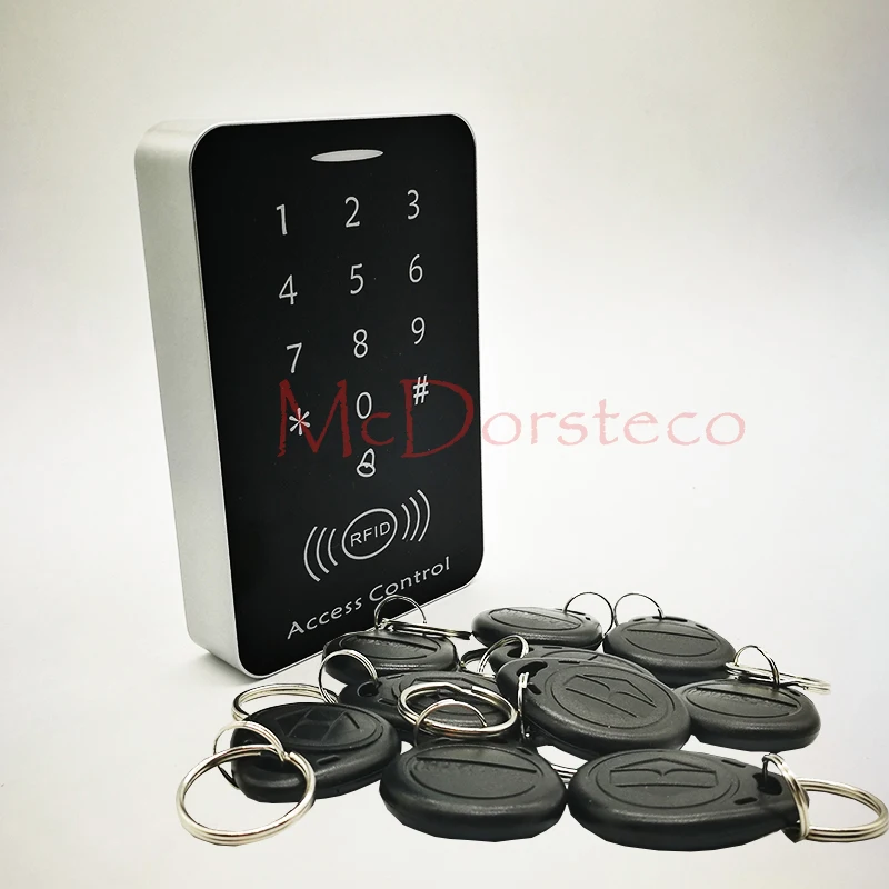 125 кГц RFID Бесконтактная карта система контроля доступа RFID/EM клавиатура карта контроля доступа Лер Открыватель двери Мастер контроль Лер