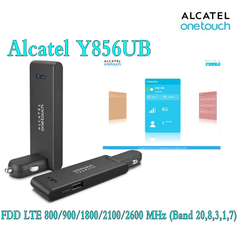 

Alcatel One Touch 4G LTE USB DongleAlcatel One Touch Y856 LTE WiFi Dongle
