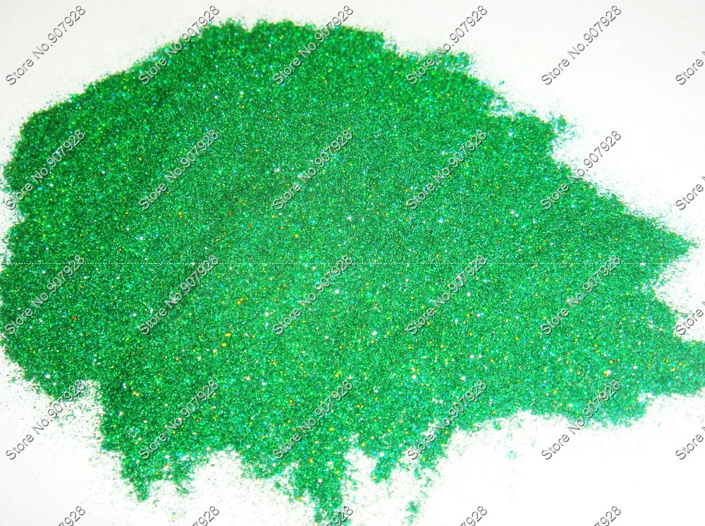 

50g 0.1MM Holographic Laser Green Nail pigment Shining Fine Glitter Dust Powder for Nail polish,Acrylic nails