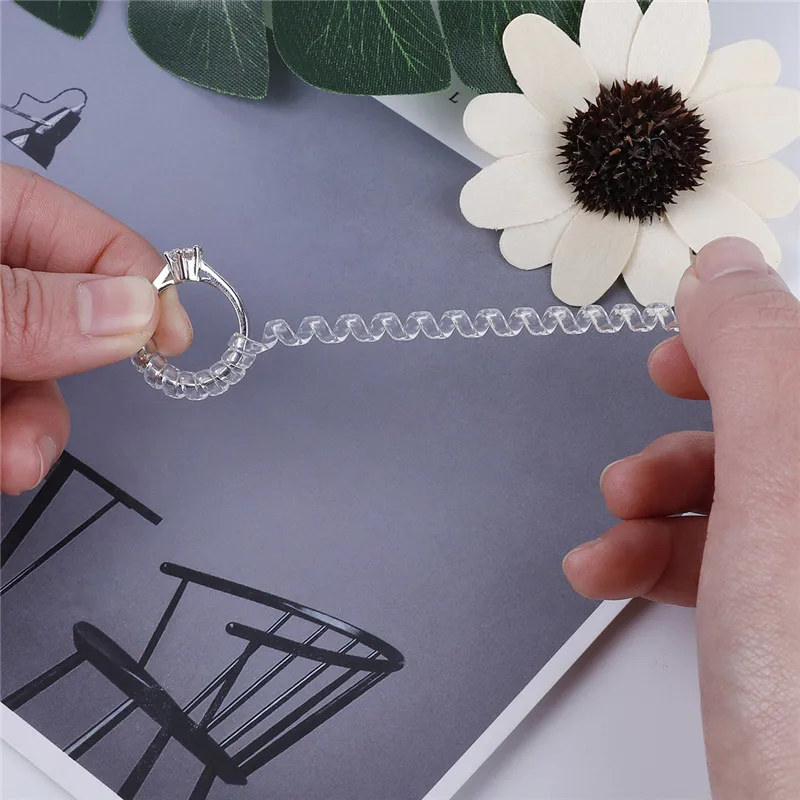 4 шт. винтажные кольца на спирали размер защиты затяжка детали для ювелирных