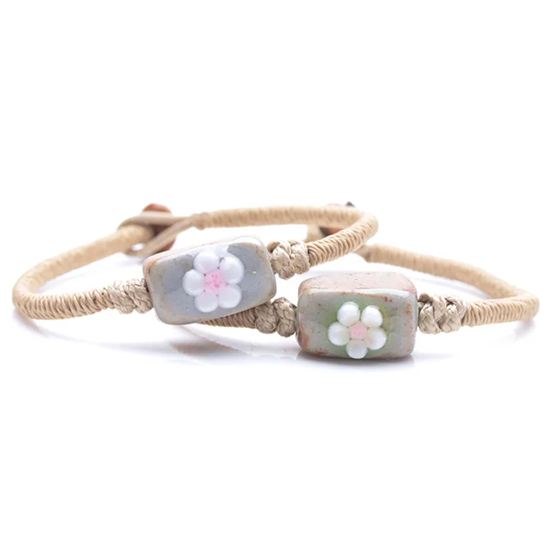 Браслеты браслеты китайские элементы ручной работы Керамические украшения