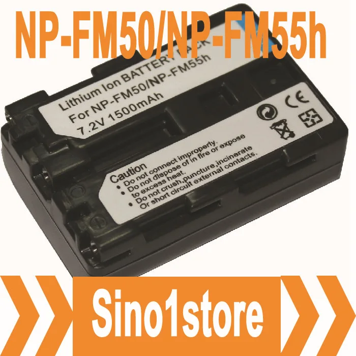 Free Shipping NP-FM50/FM55h 1500MAH Li-ion Battery Compatible Replacement for Sony DSLR-A100K DSLR-A100 W HVR-A1N | Электроника