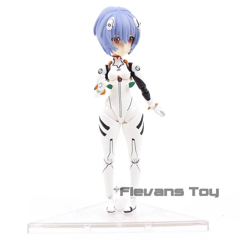 EVA Neon Genesis Evangelion Рей Аянами версии Q ПВХ фигурка куклы Movabl | Игрушки и хобби