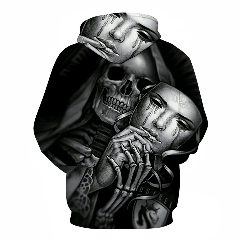 Красочные тигровые 3D толстовки мужские и женские с капюшоном пуловер унисекс