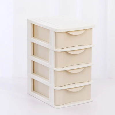 Storage Box P MSJO коробка для хранения Организатор разное для офиса Desktop/Кухня/Ванная комната PP небольшой ящик Multi Слои Пластик хранения Коробки бункеров - Цвет: Storage Box P