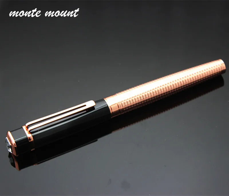 Роскошная розовая Золотая Алмазная шариковая ручка, деловой знак, Шариковая ручка, шариковая ручка для школы и офиса, канцелярские принадлежности