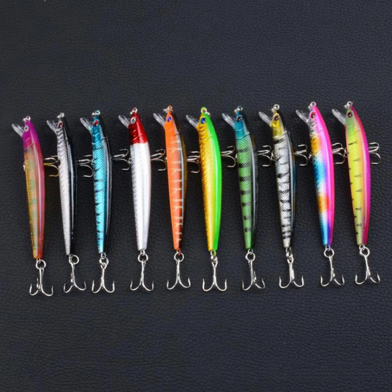Жесткая приманка для рыбалки 10 см 9 г Гольян воблеры Peche Bass искусственные приманки