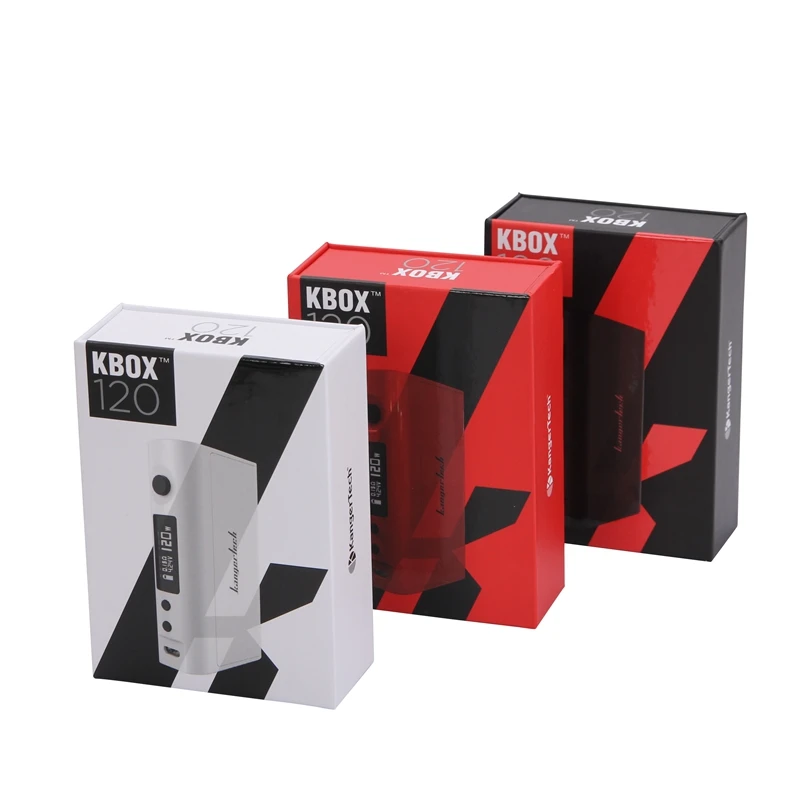 Оригинал Kanger KBOX 120 Вт Контроль температуры переменной мощности электронных