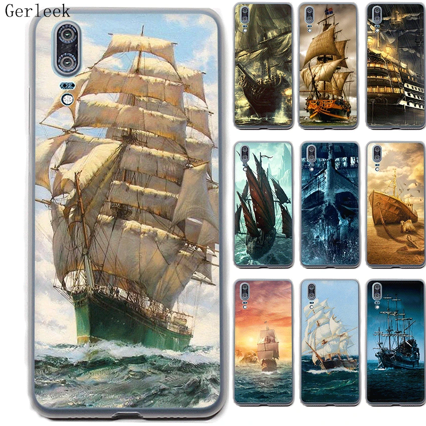 Чехол для телефона с пиратским кораблем Desxz huawei Y5 Y6 Y7 Y9 2018 Nova 2i 3 3i mate 10 20 Pro
