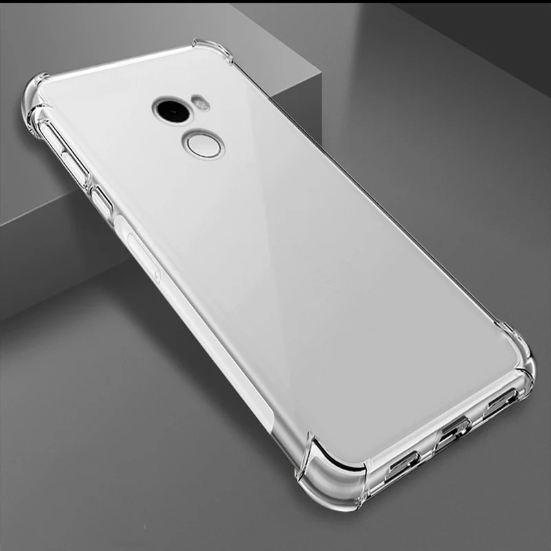Роскошный противоударный чистый мягкий чехол Capa для Xiaomi mi Mix 2 телефонные чехлы Силиконовая задняя крышка 5,99 ''для mi x 2 mi x2 оболочки
