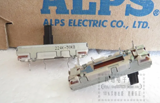 [VK] Японский оригинальный ALPS 3 5 см 35 мм B50K одиночный с прямым ползунком средней