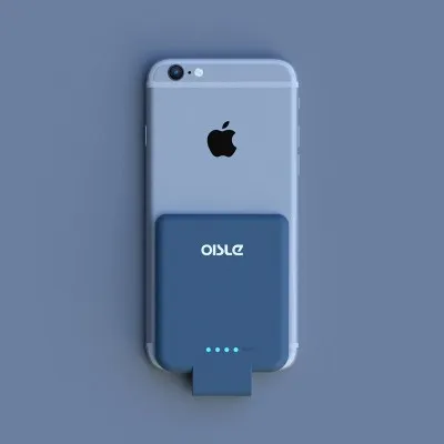 2800mah-D BLUE Мини Внешний аккумулятор 2800 мАч Быстрая зарядка Внешняя батарея чехол для iPhone 5 5S SE 6 6S 7 8 тонкий чехол для зарядки аккумулятора - Цвет: 2800mah-D BLUE
