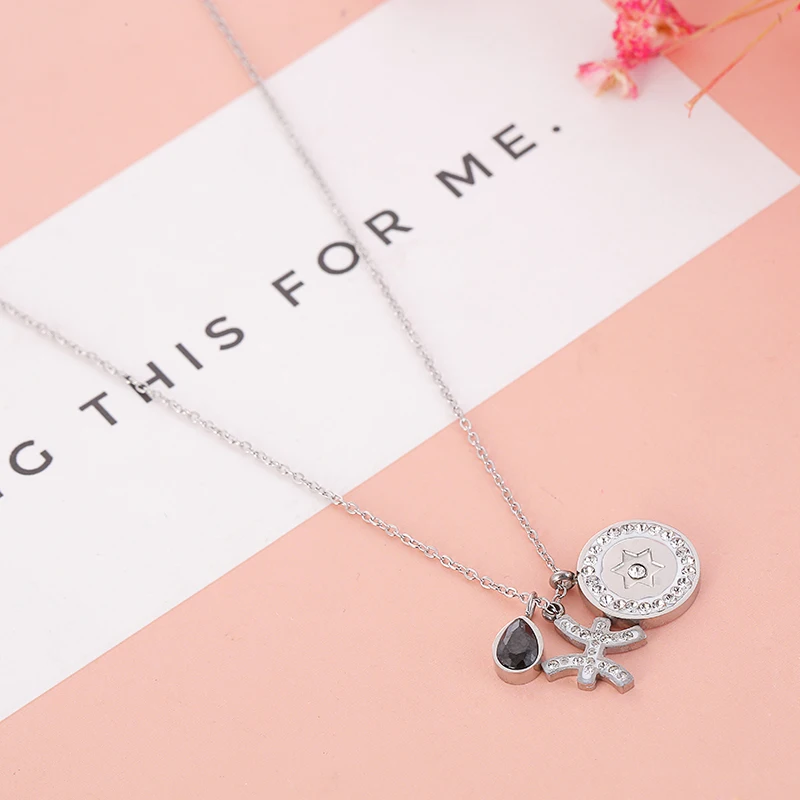 Оптовая продажа модные ювелирные изделия буквы H подвески Bijoux Femme нержавеющая