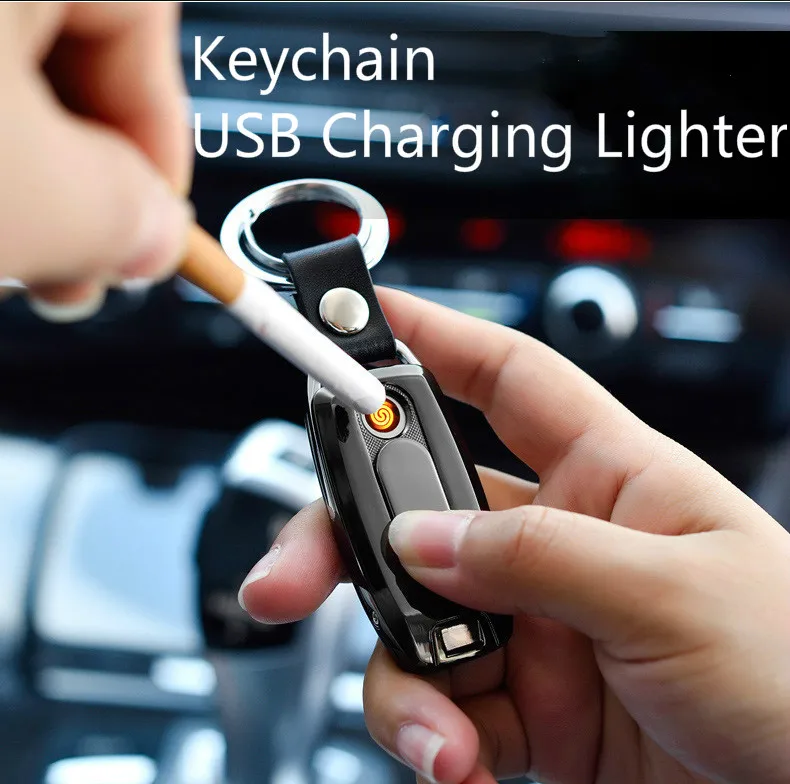 1 шт. Электронная зажигалка для автомобиля USB беспламенная Бездымная