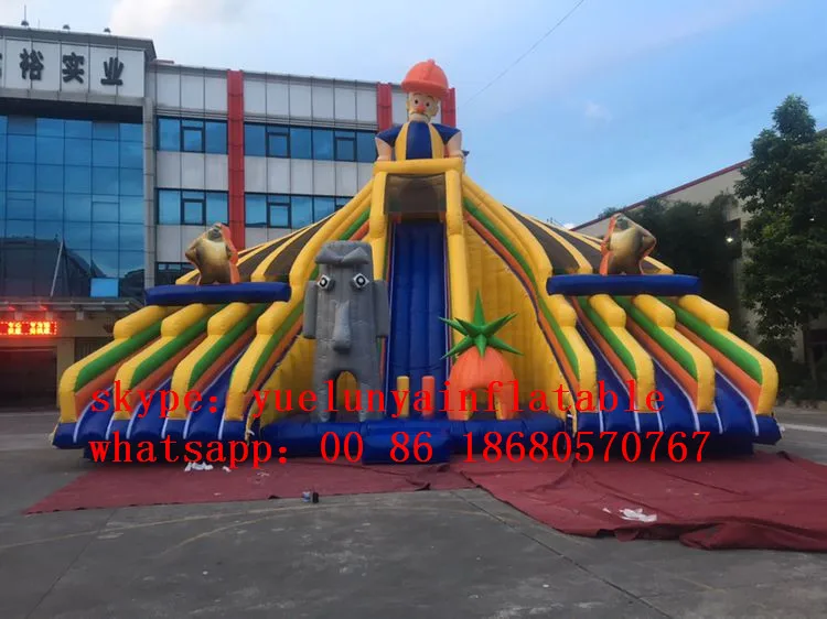 (Китай Гуанчжоу) производители продают надувные горки замки надувной батут COB