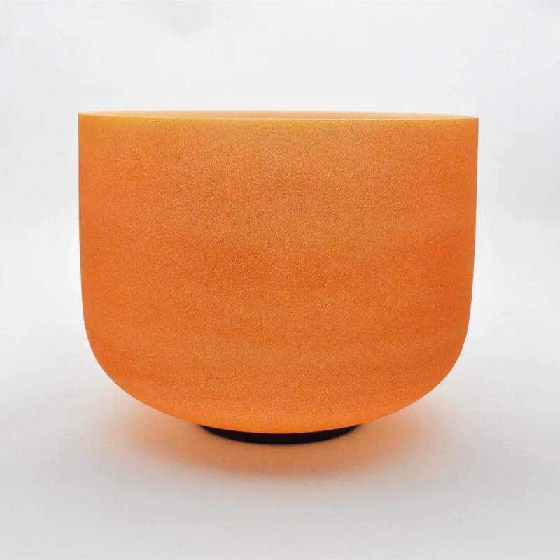 Хрустальная Поющая чаша HF 8 дюймов морозная одна наружная окрашенная любое